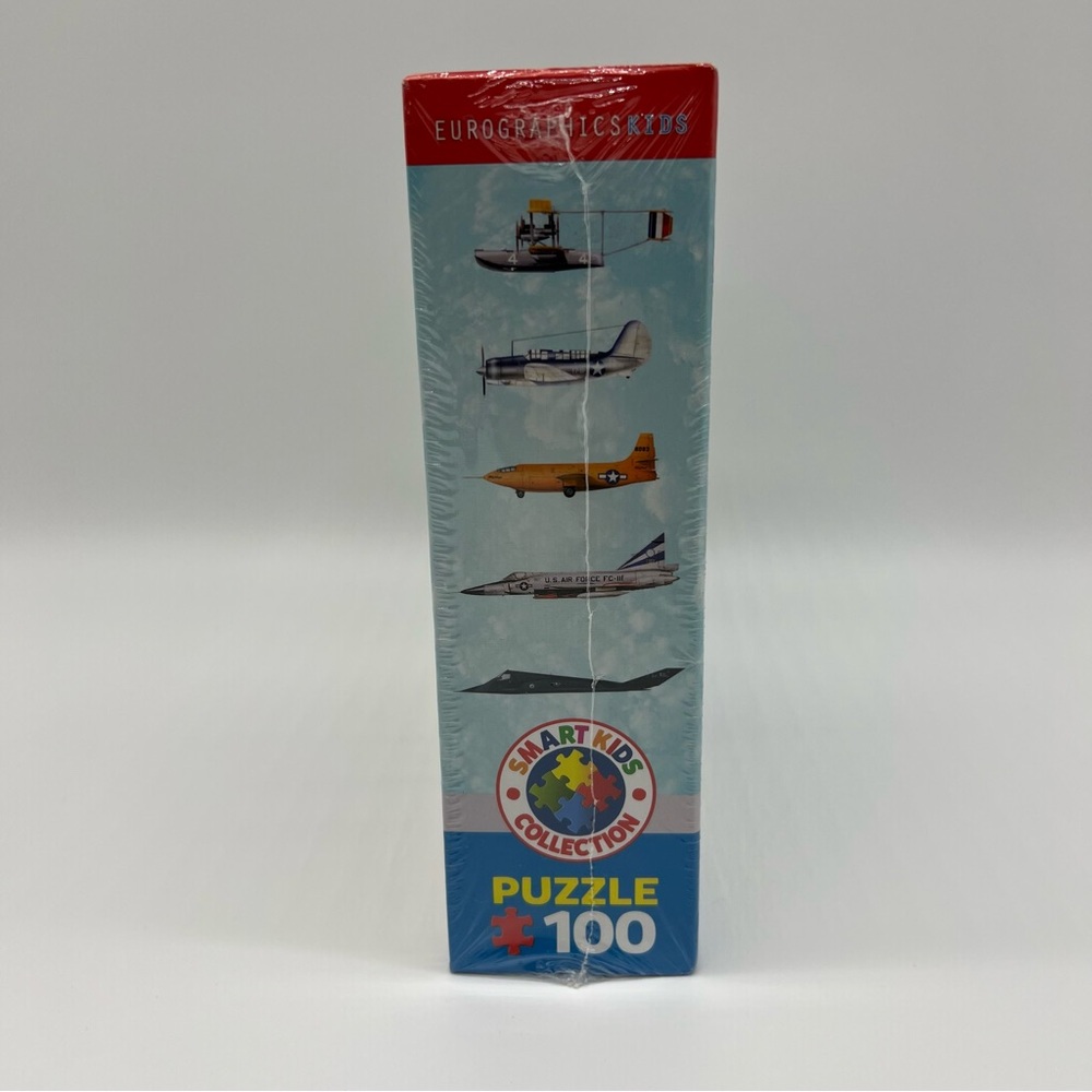 Eurographics Jigsaw Puzzle Airplanes Smart Kids Collection 100 Pieces NEW SEALED - Picture 6 of 6